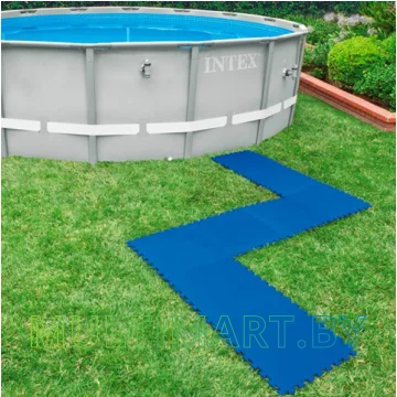Подстилка-пазл  Intex, 8 шт, 50х50х1см 29081 картинка 3